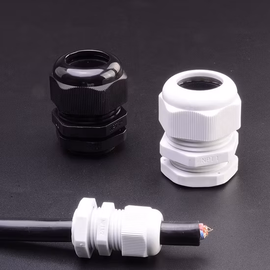 나일론 전기 C 유연한 스트레인 플라스틱 케이블 글 랜드